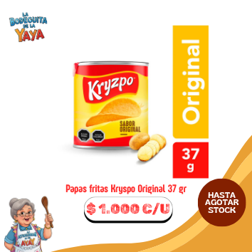 Papas fritas Kryspo Original 37 gr