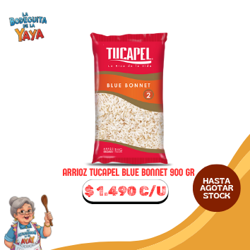 Arroz Tucapel Blue Bonnet 900 gr.