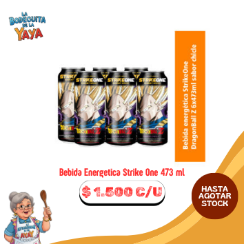 Bebida Energetica Strike One 473 ml