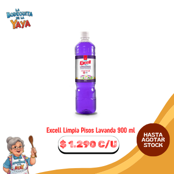 Excell Limpia Pisos Lavanda 900 ml