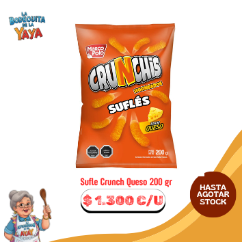 Sufle Crunch Queso 200 gr