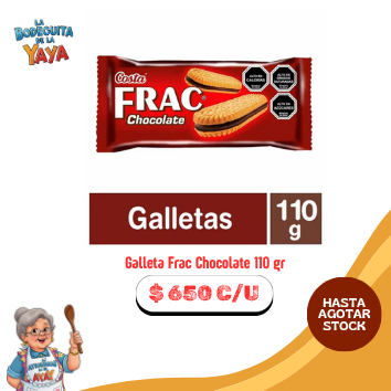Galleta Frac Chocolate 110 gr