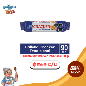 Galleta Selz Cracker Tradicional 90 gr